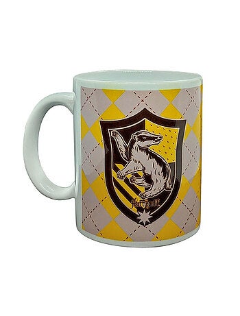 Harry Potter - Mug motif/style Monde des sorciers HUFFLEPUFF