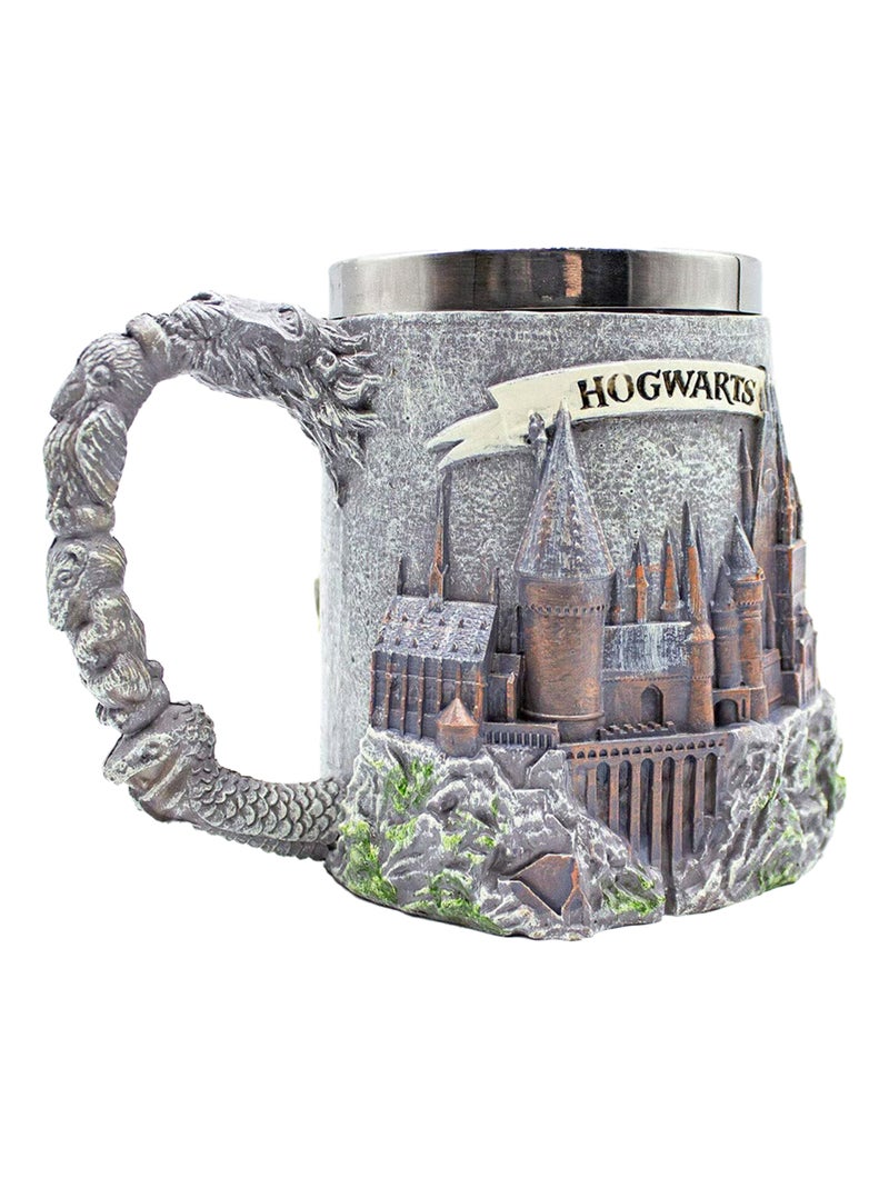 Harry Potter - Mug motif/style Poudlard Gris/Multicolore - Kiabi