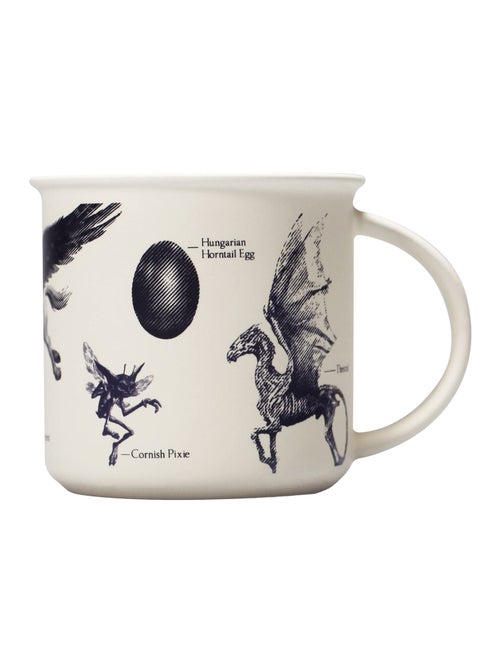 Harry Potter - Mug motif/style rétro MAGICAL CREATURES - Kiabi
