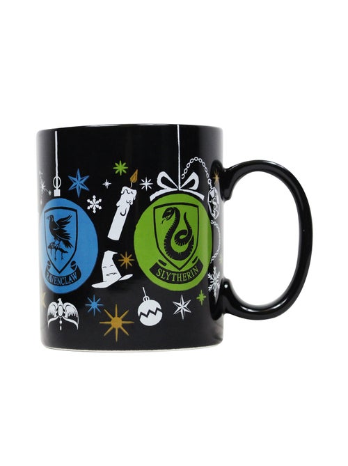 Harry Potter - Mug Noël motif/style Boule de Noël HOGWARTS CREST AND FOUR HOUSES - Kiabi