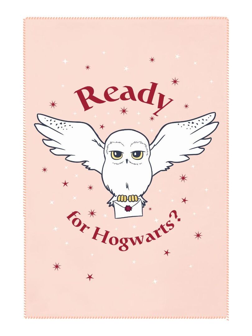 HARRY POTTER - Plaid Harry Potter Hedwige 110x130 cm - 100