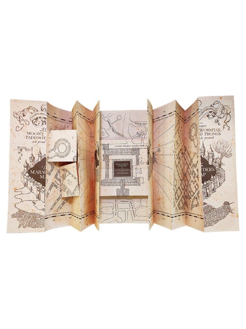 Harry Potter - Réplique motif/style Carte du Maraudeur - Kiabi