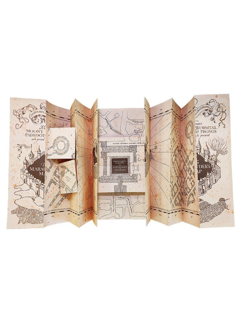 Harry Potter - Réplique motif/style Carte du Maraudeur Multicolore - Kiabi