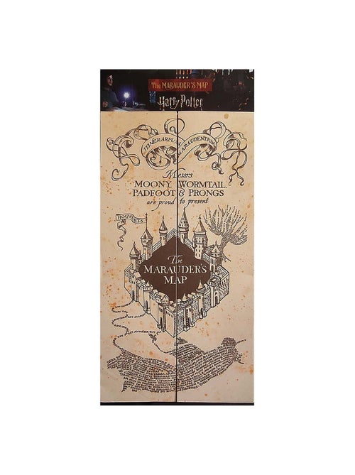 Harry Potter - Réplique motif/style Carte du Maraudeur - Kiabi