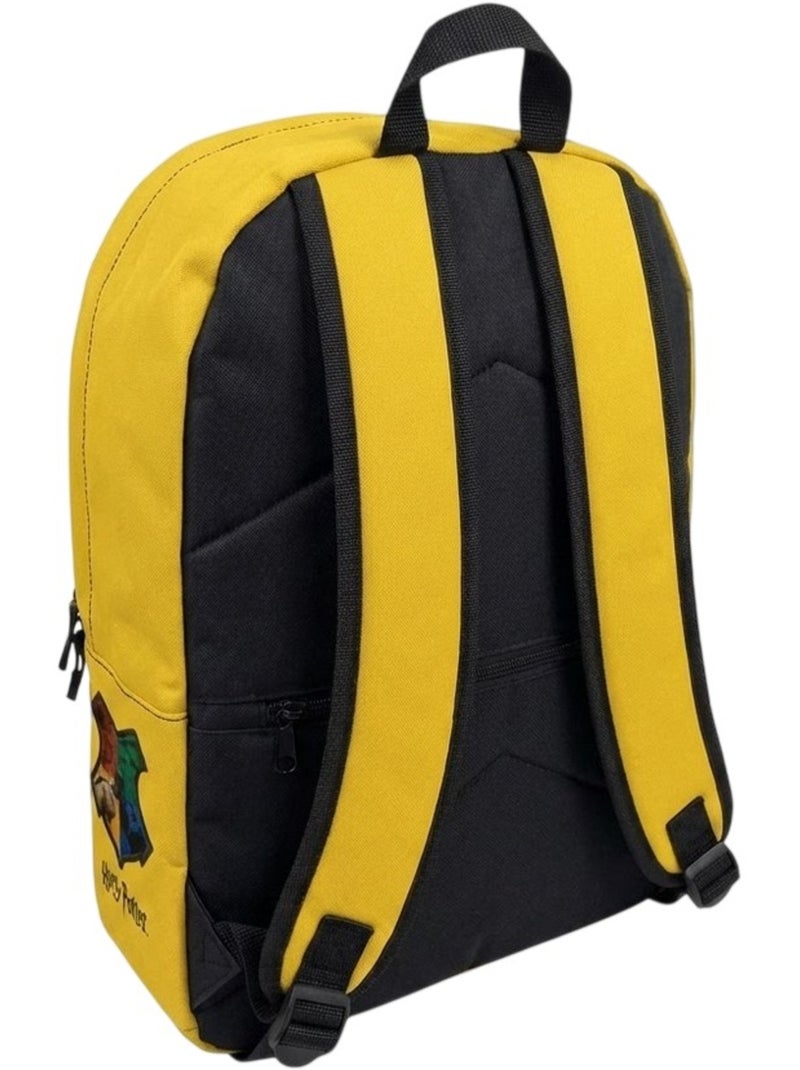 Harry Potter - Sac à dos HUFFLEPUFF HOUSE Jaune - Kiabi