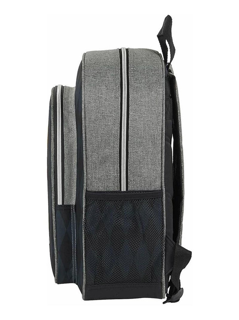 Harry Potter - Sac à dos Scolaire Enfant Poudlard - Cartable Ecole Gris - Kiabi