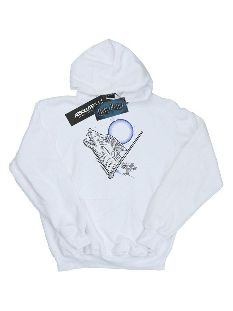 Harry Potter - Sweat à capuche Blanc - Kiabi