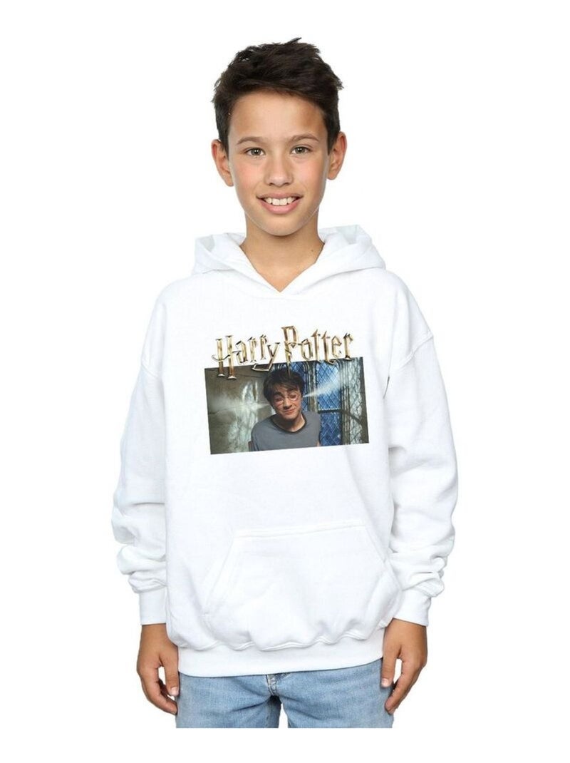 Harry Potter - Sweat à capuche Blanc - Kiabi