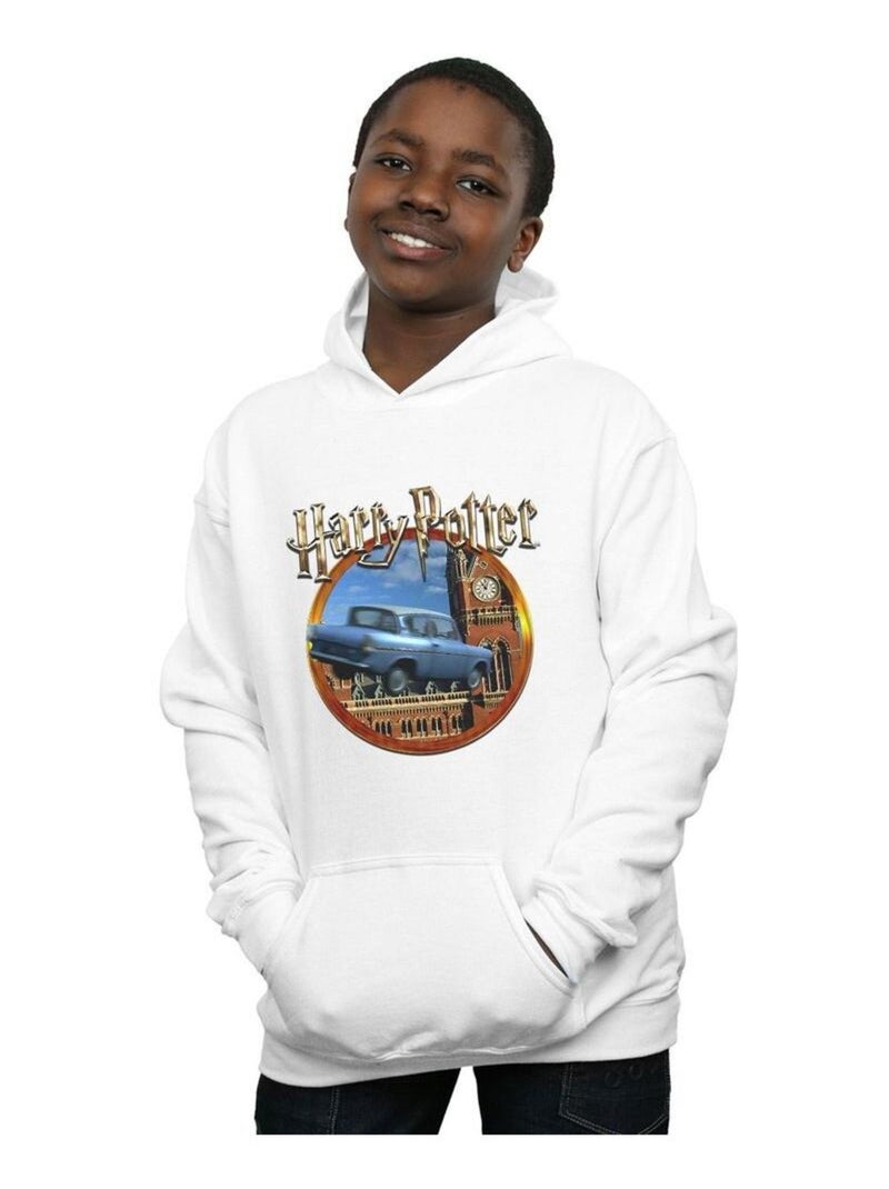 Harry Potter - Sweat à capuche Blanc - Kiabi