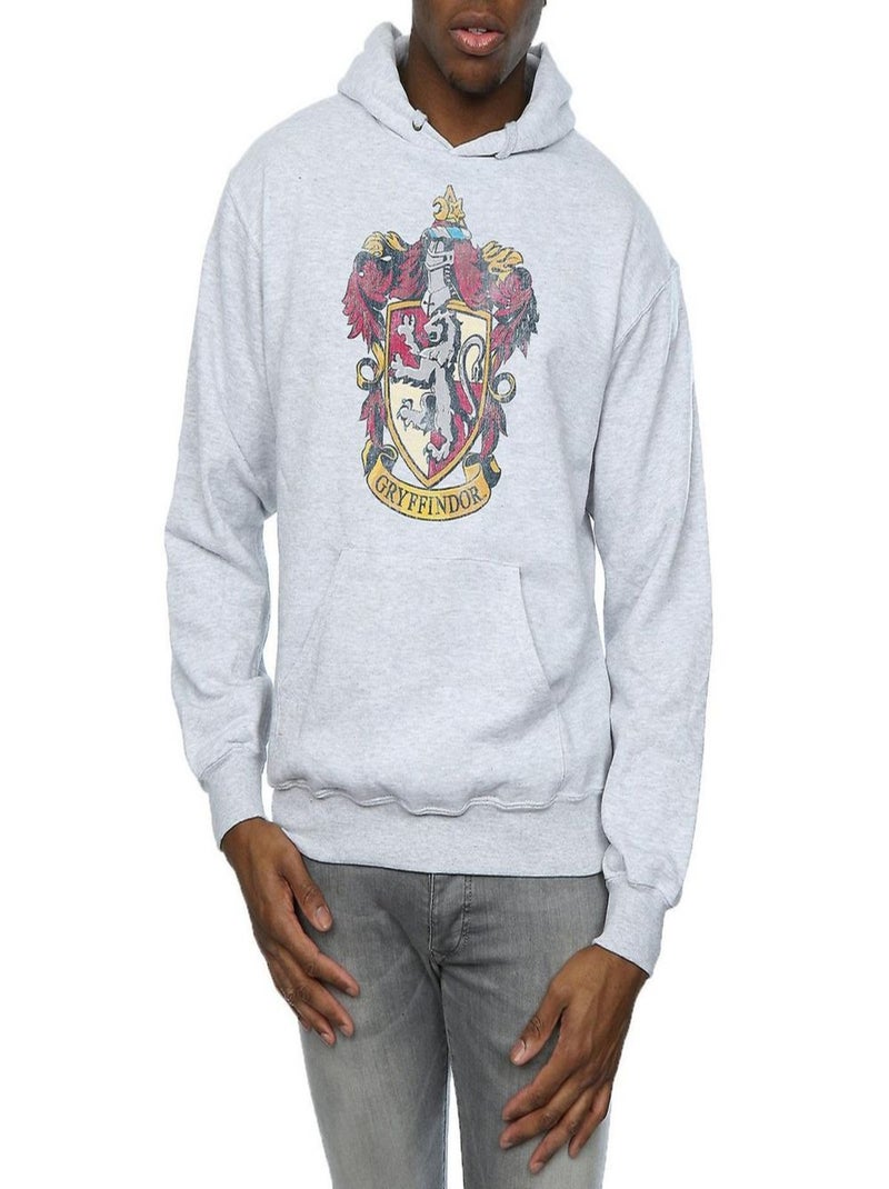 Harry Potter - Sweat à capuche Gris chiné - Kiabi