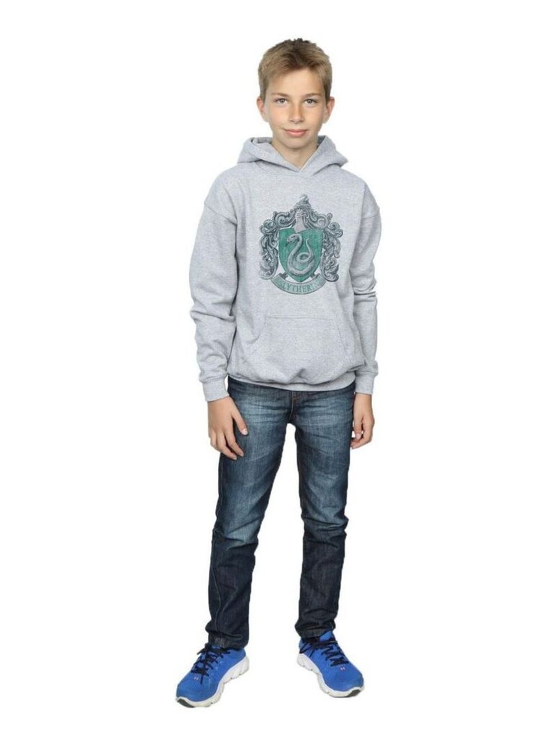 Harry Potter - Sweat à capuche Gris chiné - Kiabi
