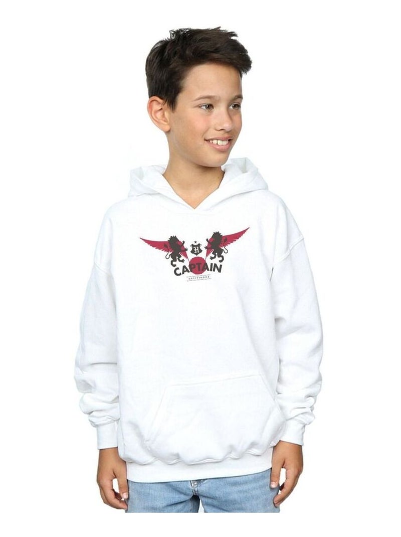 Harry Potter - Sweat à capuche GRYFFINDOR Blanc - Kiabi