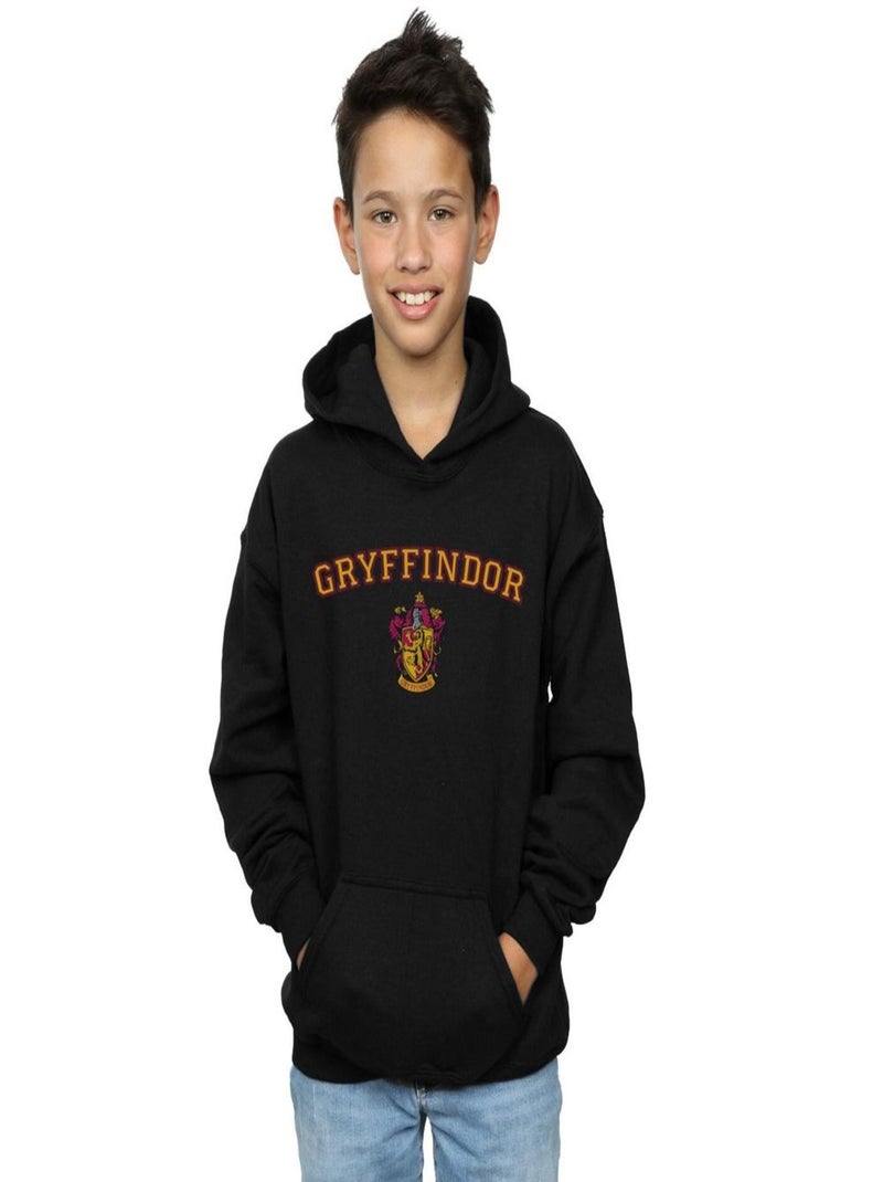 Harry Potter - Sweat à capuche GRYFFINDOR Noir - Kiabi