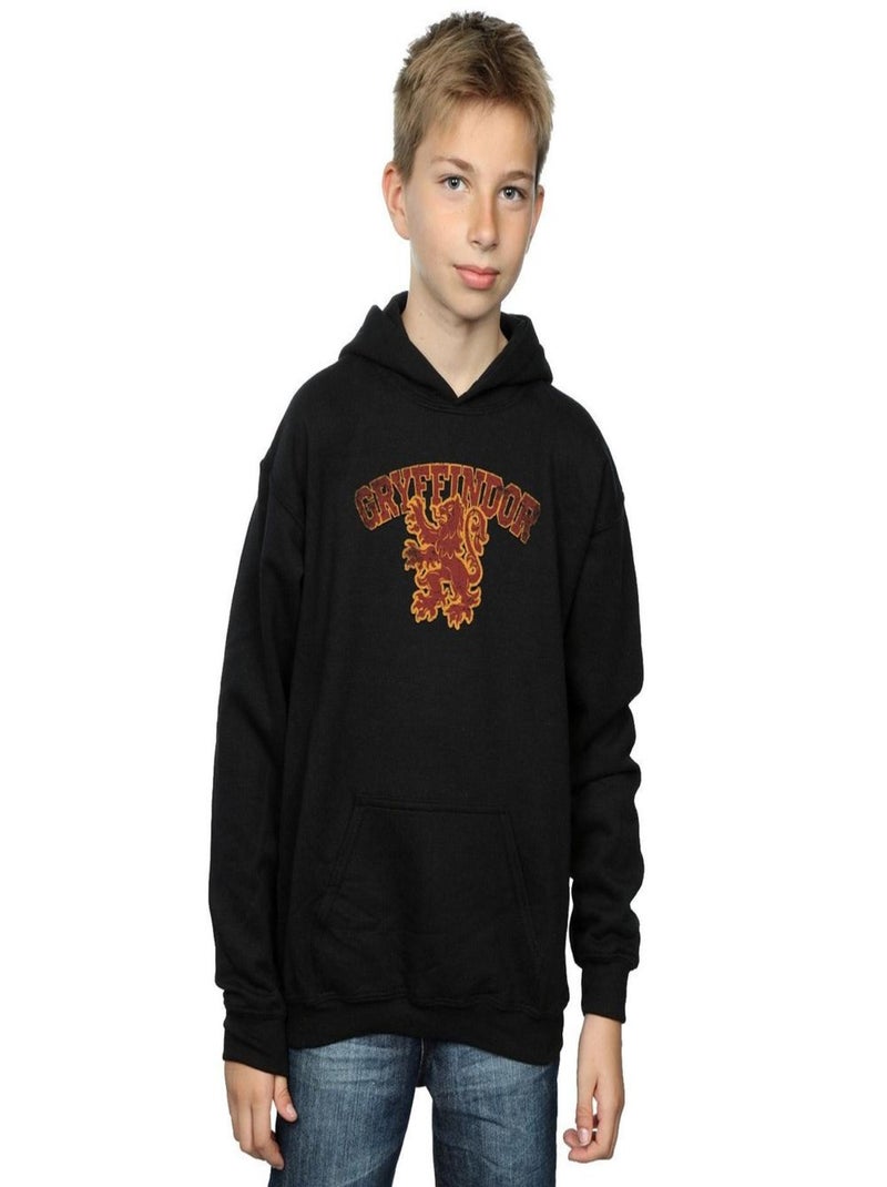 Harry Potter - Sweat à capuche GRYFFINDOR Noir - Kiabi