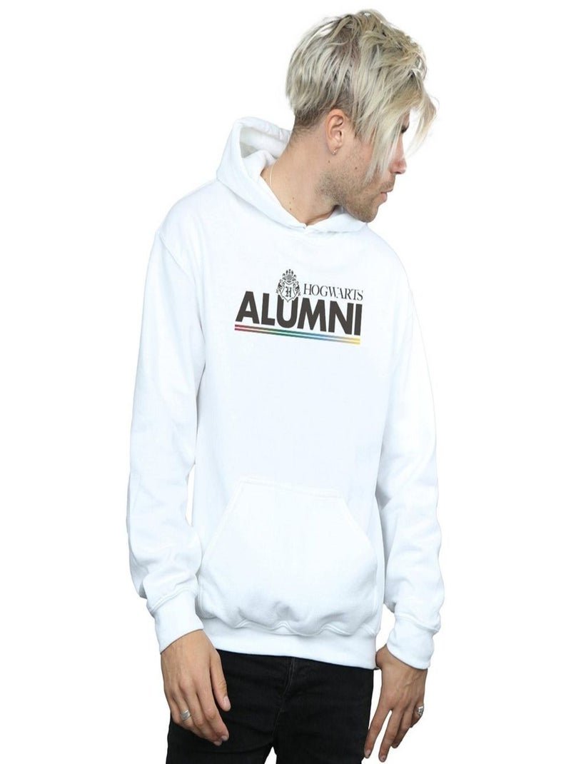 Harry Potter - Sweat à capuche HOGWARTS Blanc - Kiabi