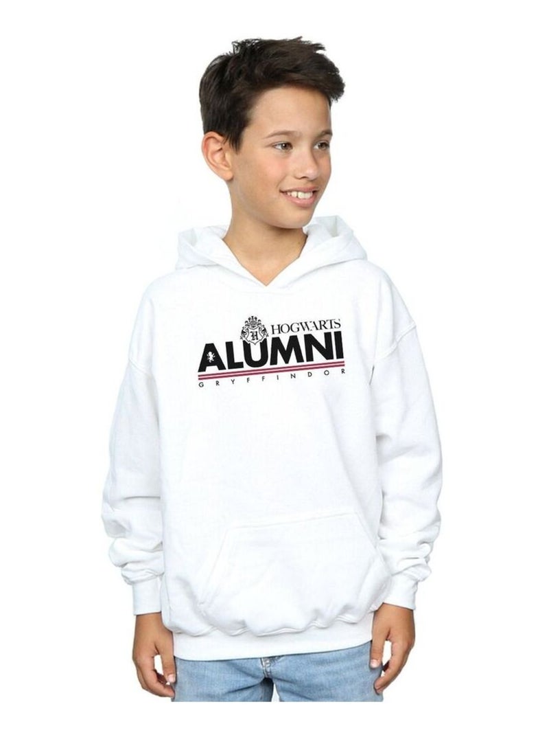 Harry Potter - Sweat à capuche HOGWARTS GRYFFINDOR Blanc - Kiabi