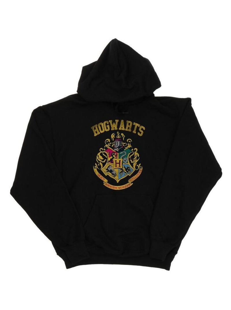Harry Potter - Sweat à capuche HOGWARTS Noir - Kiabi
