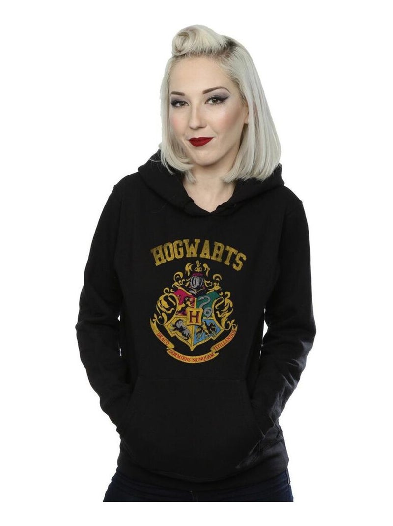 Harry Potter - Sweat à capuche HOGWARTS Noir - Kiabi