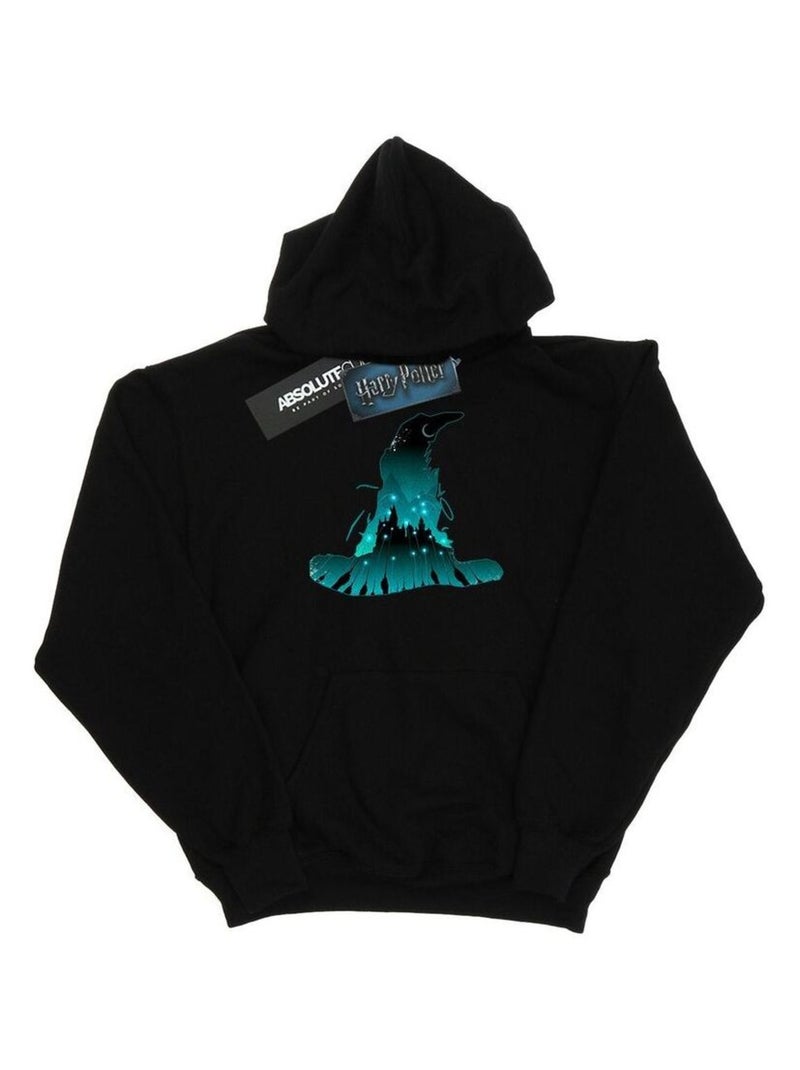 Harry Potter - Sweat à capuche HOGWARTS Noir - Kiabi