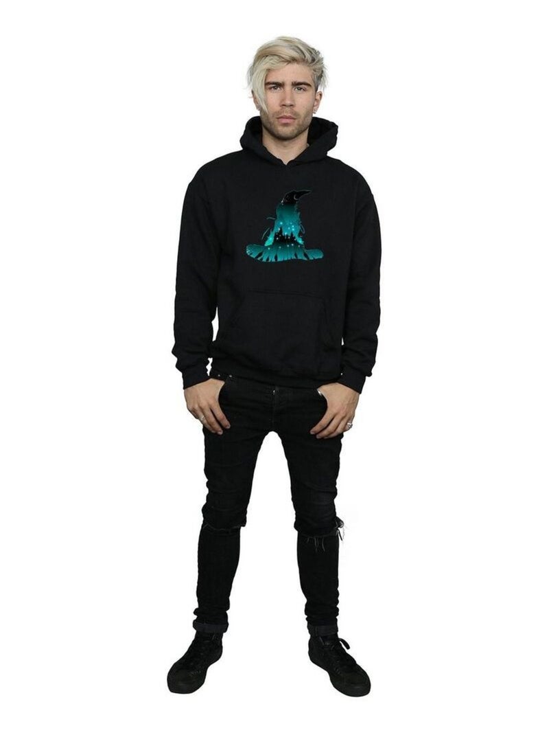 Harry Potter - Sweat à capuche HOGWARTS Noir - Kiabi