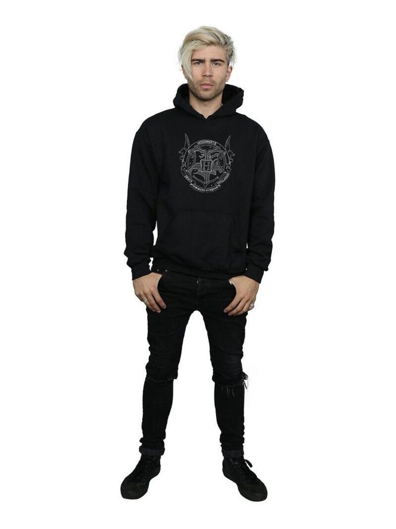 Harry Potter - Sweat à capuche HOGWARTS Noir - Kiabi