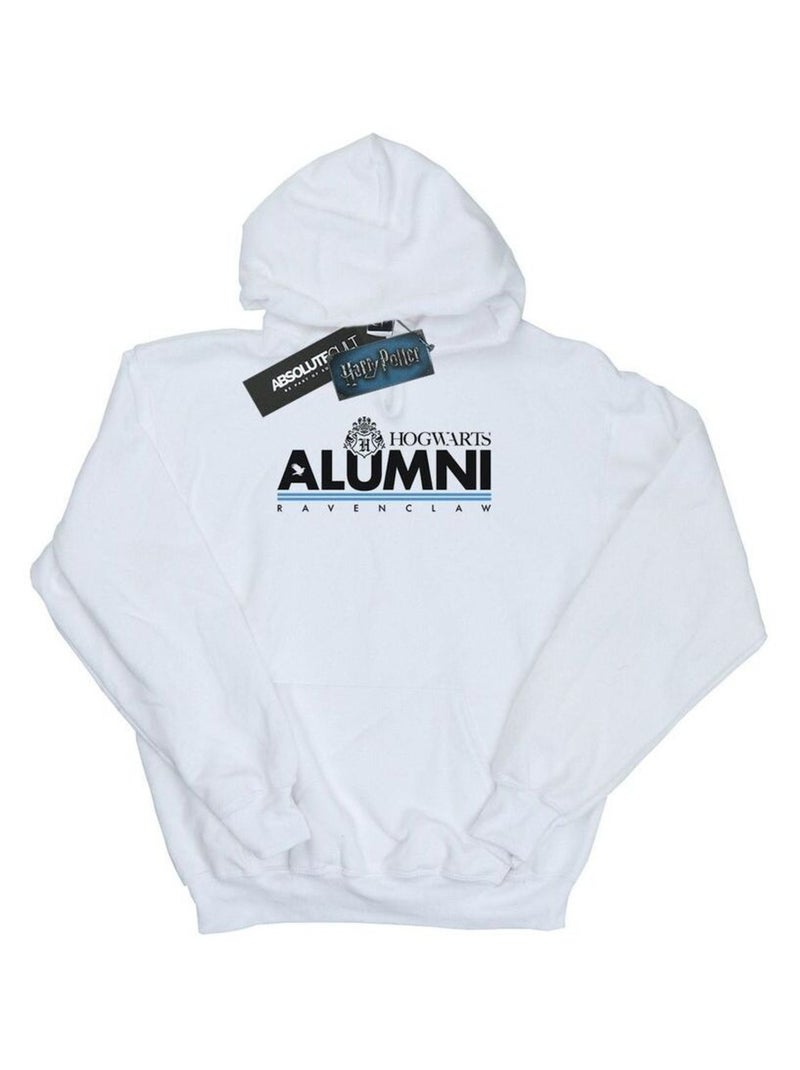 Harry Potter - Sweat à capuche HOGWARTS RAVENCLAW Blanc - Kiabi