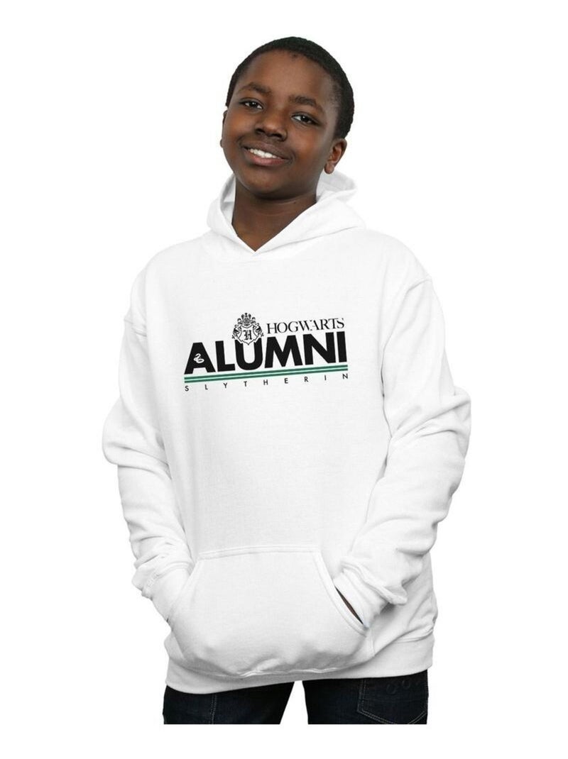 Harry Potter - Sweat à capuche HOGWARTS SLYTHERIN Blanc - Kiabi