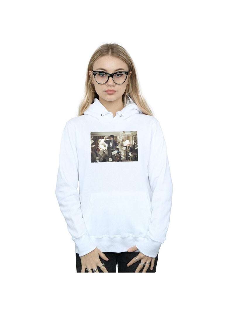 Harry Potter - Sweat à capuche LETTER FROM HOGWARTS Blanc - Kiabi