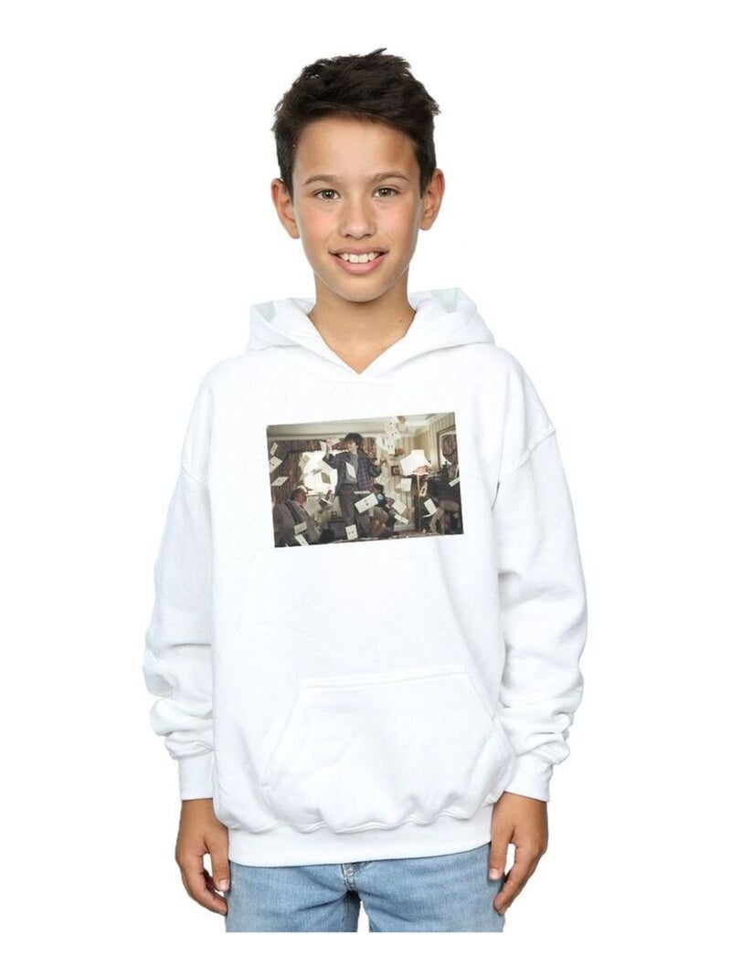 Harry Potter - Sweat à capuche LETTER FROM HOGWARTS Blanc - Kiabi