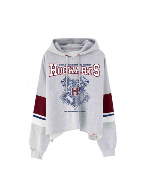 Harry Potter - Sweat à capuche motif/style emblème de Poudlard - Kiabi