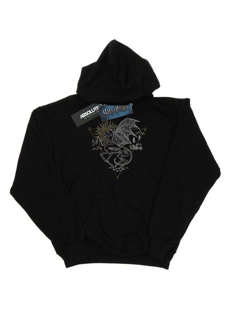 Harry Potter - Sweat à capuche Noir - Kiabi