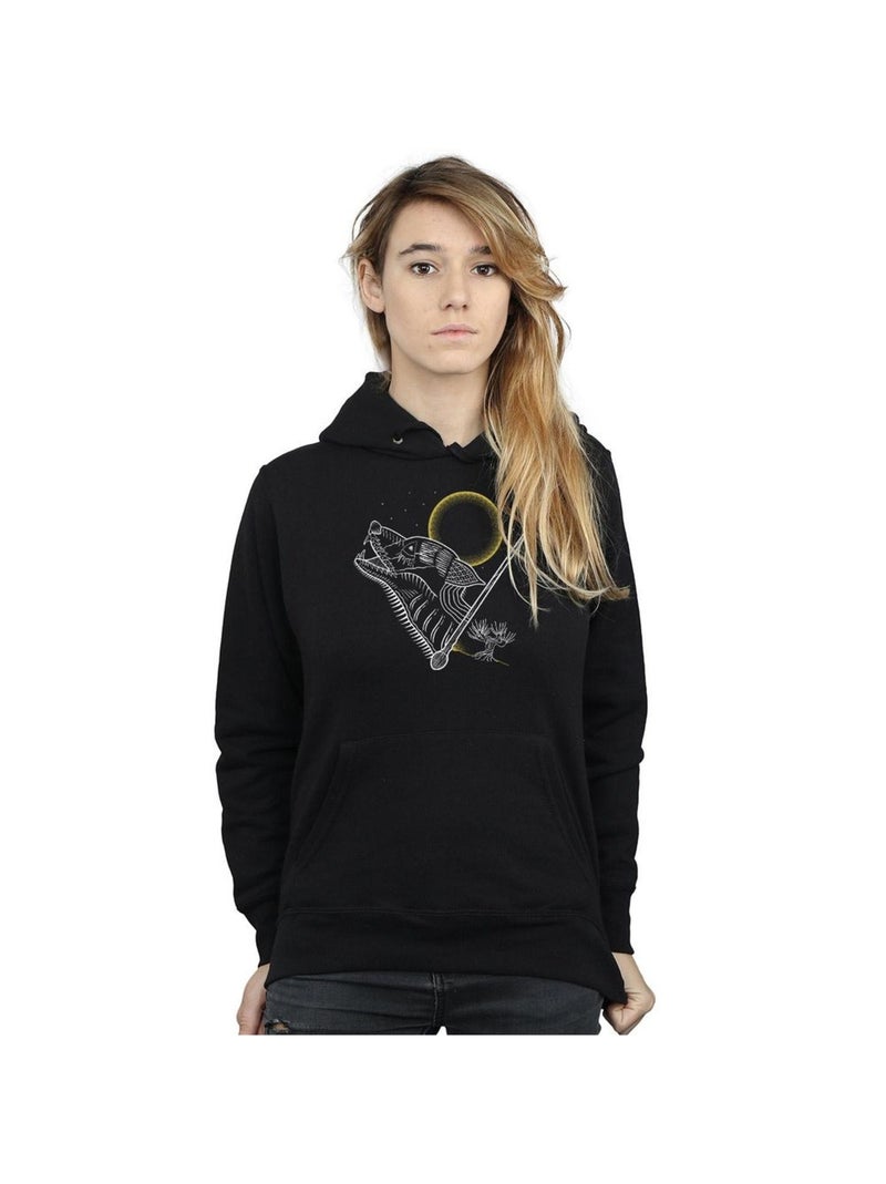 Harry Potter - Sweat à capuche Noir - Kiabi
