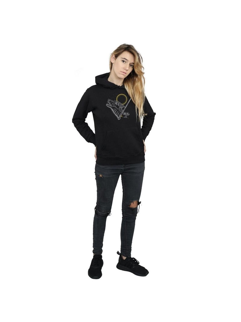 Harry Potter - Sweat à capuche Noir - Kiabi