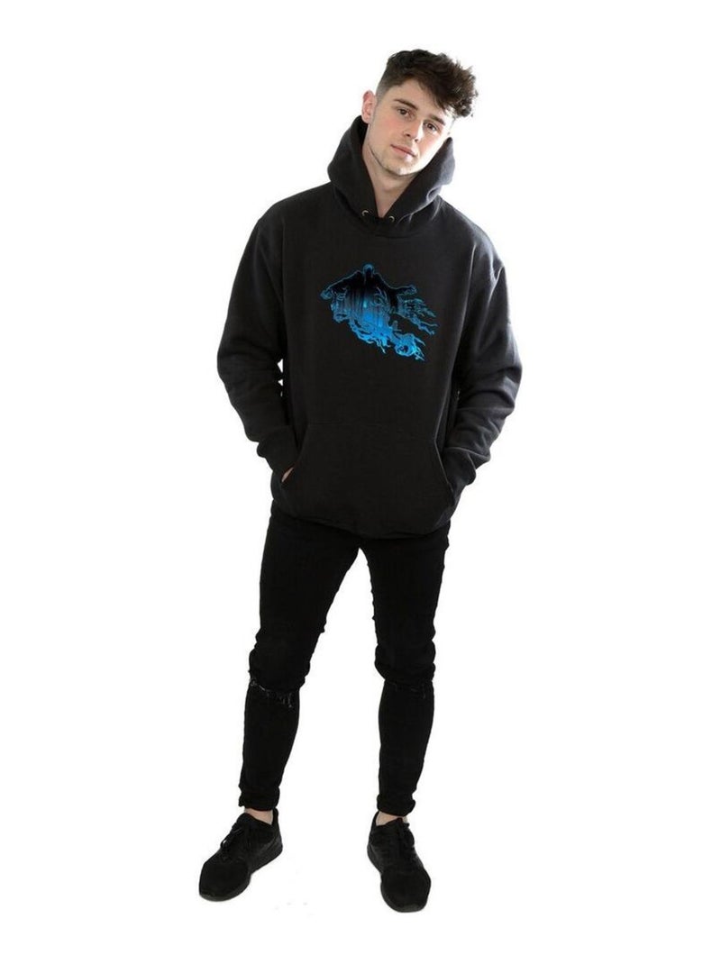 Harry Potter - Sweat à capuche Noir - Kiabi