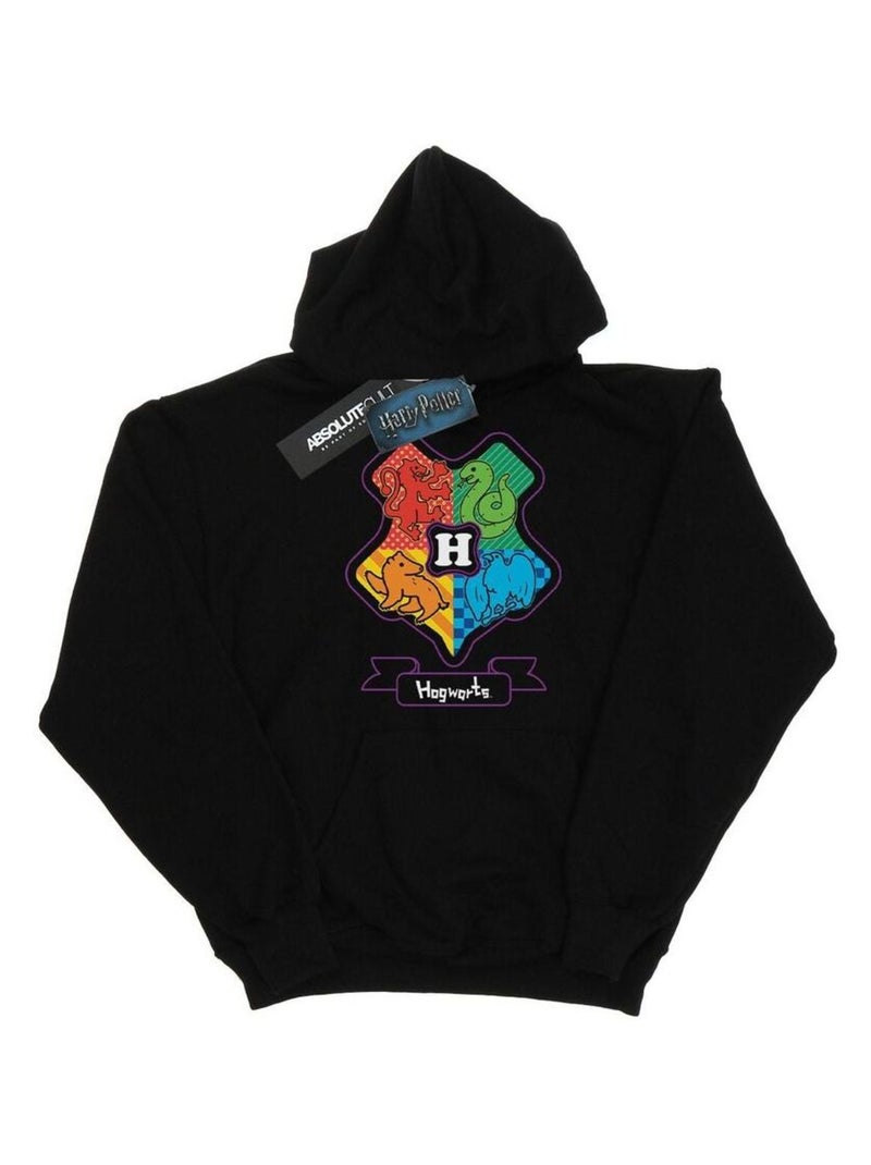 Harry Potter - Sweat à capuche Noir - Kiabi