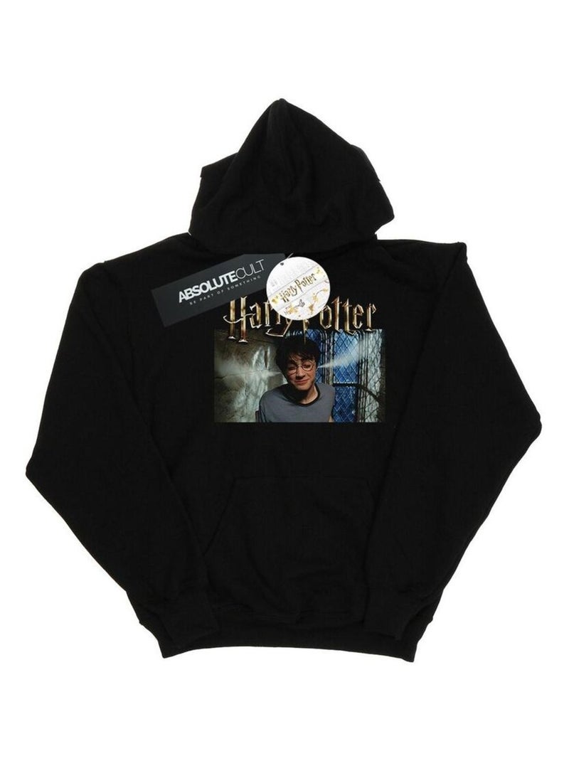 Harry Potter - Sweat à capuche Noir - Kiabi