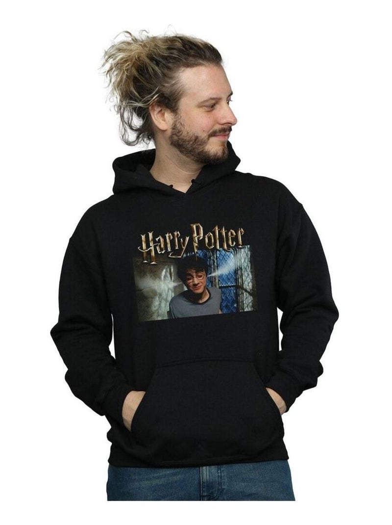 Harry Potter - Sweat à capuche Noir - Kiabi