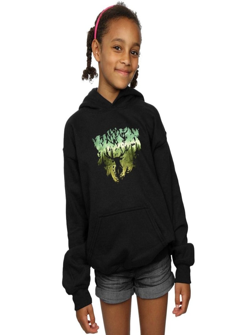 Harry Potter - Sweat à capuche Noir - Kiabi