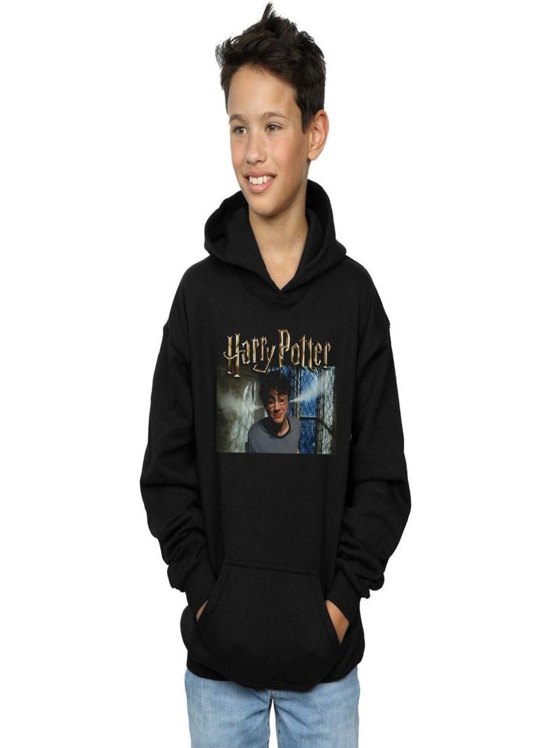 Harry Potter - Sweat à capuche Noir - Kiabi