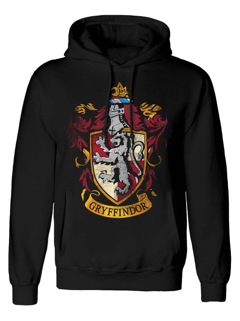 Harry Potter - Sweat à capuche Noir - Kiabi