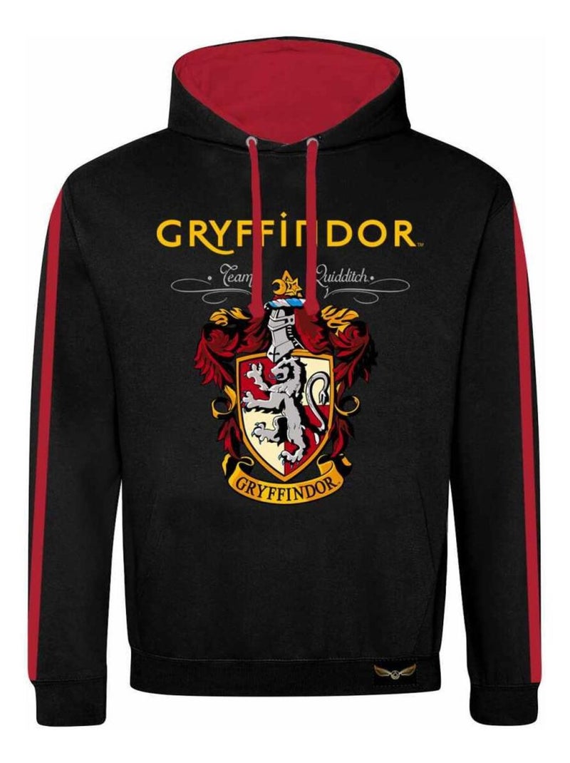 Harry Potter - Sweat à capuche PROPERTY OF GRYFFINDOR Noir Rouge - Kiabi