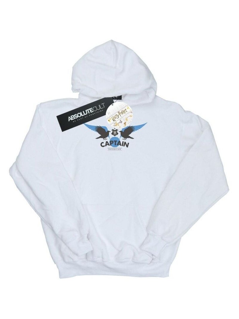 Harry Potter - Sweat à capuche RAVENCLAW Blanc - Kiabi