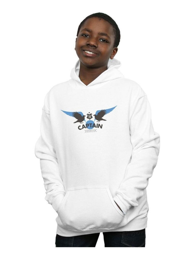Harry Potter - Sweat à capuche RAVENCLAW Blanc - Kiabi