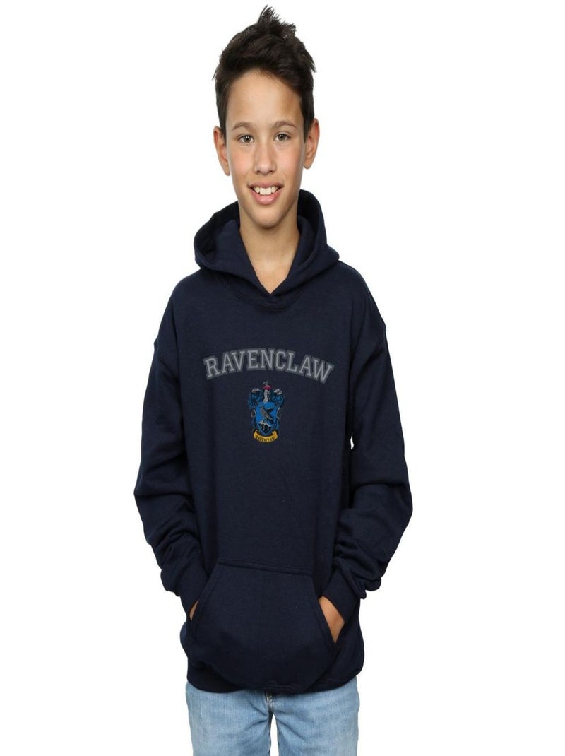 Harry Potter - Sweat à capuche RAVENCLAW Bleu marine - Kiabi