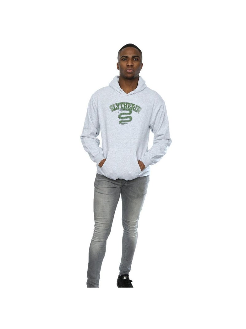 Harry Potter - Sweat à capuche SLYTHERIN Gris chiné - Kiabi