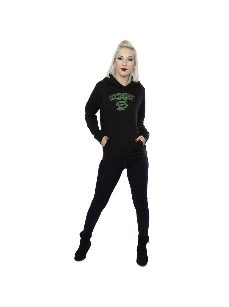 Harry Potter - Sweat à capuche SLYTHERIN Noir - Kiabi