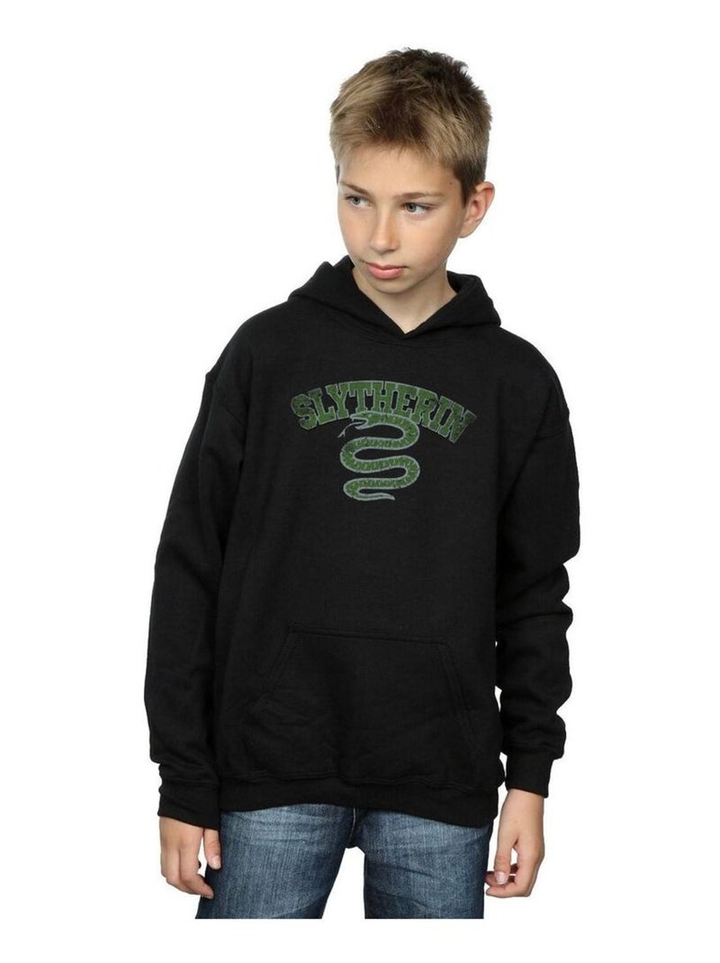 Harry Potter - Sweat à capuche SLYTHERIN Noir - Kiabi