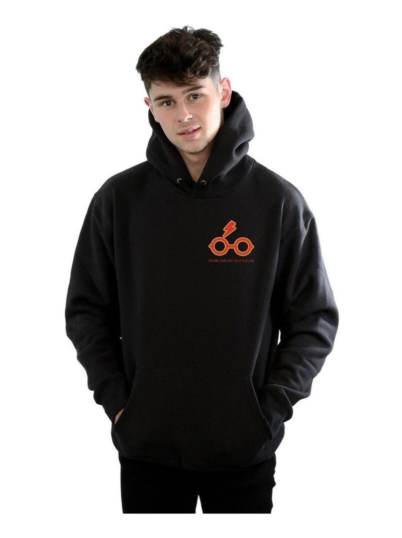 Harry Potter - Sweat à capuche SOLEMNLY SWEAR Noir - Kiabi