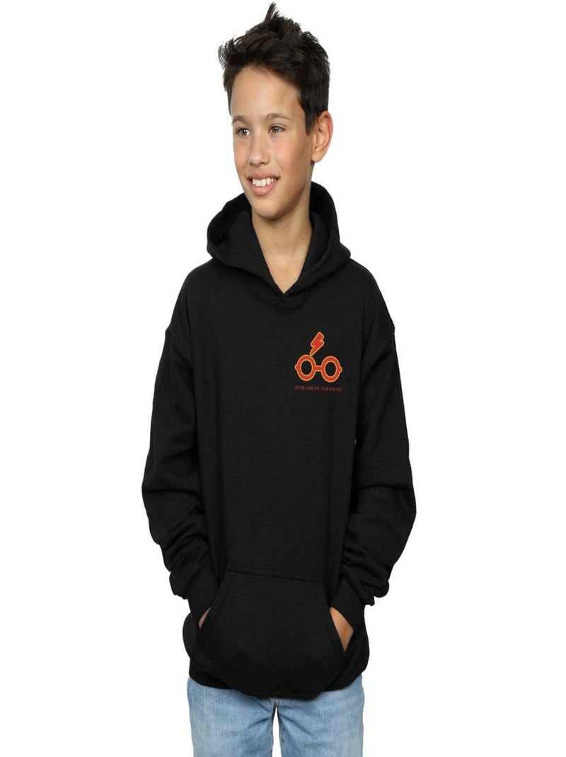Harry Potter - Sweat à capuche SOLEMNLY SWEAR Noir - Kiabi