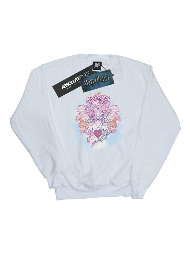 Harry Potter - Sweat ALWAYS Blanc - Kiabi